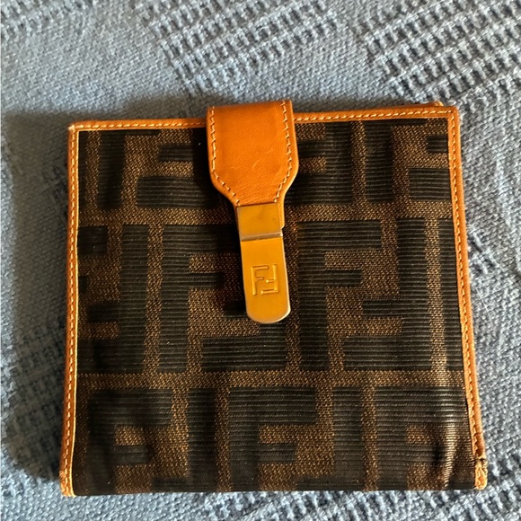Fendi Zucca/ SAS Roma Wallet vintage* - Picture 2 of 9